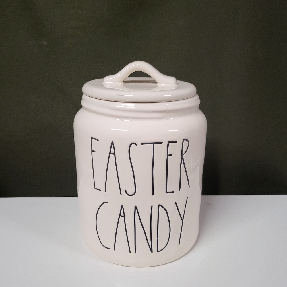 Rae Dunn EASTER CANDY Canister